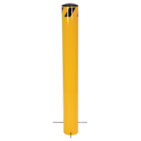 Bornes &agrave; couler, Acier, 36-1/2" h x 5-9/16" la, Jaune Duraquip Inc