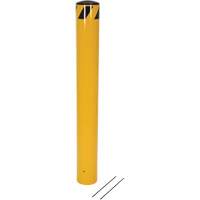 Bornes &agrave; couler, Acier, 48-1/2" h x 5-9/16" la, Jaune Duraquip Inc