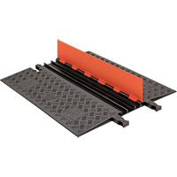 Guard Dog&reg; Low Profile ADA/DDA Cable Protector, 3 Channels, 36" L x 30.3" W x 1.25" H Duraquip Inc