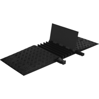 Protecteur de c&acirc;ble ADA/DDA &agrave; profil bas Guard Dog, 5 canaux, 18" lo x 50" la x 1,875" h Duraquip Inc