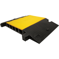 Yellow Jacket&reg; Heavy Duty Cable Protector, 5 Channels, 35.75" L x 57.25" W x 5.125" H Duraquip Inc