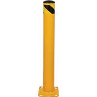Butoir, Acier, 36" h x 4-1/2" la, Jaune Duraquip Inc
