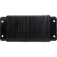 Butoirs de quai lamell&eacute;s, Horizontal, Caoutchouc, 24" la x 4" p x 12" h Duraquip Inc