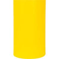 Capuchon en poly&eacute;thyl&egrave;ne pour borne de protection, 6-5/8" dia. x 52" l, Rouge/Jaune Duraquip Inc