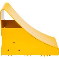 Ice Chocks, Steel, Yellow, 8-1/16" W x 10-5/8" D x 8-13/16" H Duraquip Inc