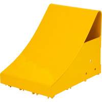 Ice Chocks, Steel, Yellow, 8-1/16" W x 10-5/8" D x 8-13/16" H Duraquip Inc