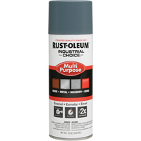 Industrial Choice&reg; 1600 System Multi-Purpose Enamel Spray Paint, Machine Grey, Gloss, 12 oz., Aerosol Can Duraquip Inc