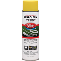 Industrial Choice&reg; AF1600 Athletic Field Striping Paint, Yellow, 17 oz., Aerosol Can Duraquip Inc