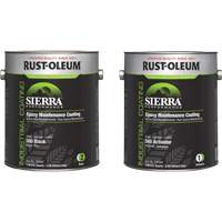 Trousse de rev&ecirc;tement dentretien &eacute;poxydique &agrave; base deau Sierra S60, Gallon, Noir Duraquip Inc
