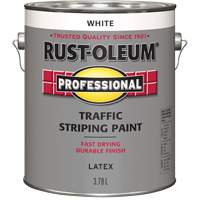 Traffic Striping Paint, White, 3.78 L, Jug KQ307 | Duraquip Inc