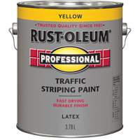 Traffic Striping Paint, Yellow, 3.78 L, Jug KQ308 | Duraquip Inc