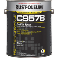 C9578 System Coal Tar High Solids Epoxy Base Component, Black, Gallon Duraquip Inc