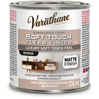 Varathane&reg; Diamond Wood Finish&reg; Coating, 236 ml, Clear, Matte Duraquip Inc
