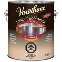 Varathane&reg; Diamond Wood Finish Floors Coating, 3.78 L, Clear, Gloss Duraquip Inc
