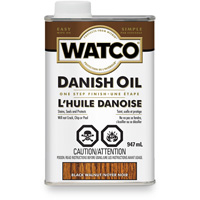Watco&reg; Danish Oil, 947 ml, Black Walnut, Transparent Duraquip Inc
