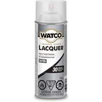 Watco&reg; Lacquer Wood Finish, 319 g, Clear, Satin Duraquip Inc