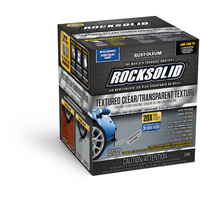 RockSolid&reg; Top Coat, Satin/Textured, Clear Duraquip Inc