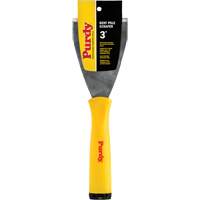 Premium Bent Pole Scraper, Stainless Steel Blade, 3" Wide, Plastic Handle Duraquip Inc