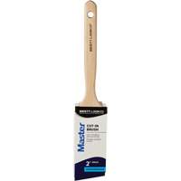 Master Cut-In Brush, Poly/Nylon, Wood Handle, 2" Width Duraquip Inc