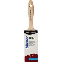 Master Trim Brush, Poly/Nylon, Wood Handle, 2" Width Duraquip Inc