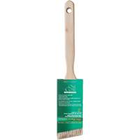 One Coat Angle Sash Brush, White China, Wood Handle, 2" Width Duraquip Inc
