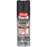 Peinture industrielle &agrave; chaleur &eacute;lev&eacute;e Tough Coat Advanced, Noir haute temp&eacute;rature, Plat, 425 g, Canette a&eacute;rosol Duraquip Inc