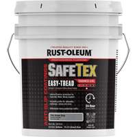 SafeTex&reg; Easy-Tread Acrylic Coating, 4 gal., Water-Based, Flat/Textured, Grey Duraquip Inc