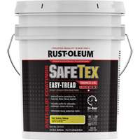 SafeTex&reg; Easy-Tread Acrylic Coating, 4 gal., Water-Based, Flat/Textured, Yellow Duraquip Inc