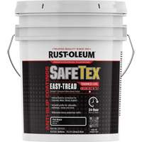 SafeTex&reg; Easy-Tread Acrylic Coating, 4 gal., Water-Based, Flat/Textured, Black Duraquip Inc