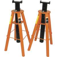 871A Truck Stand Set, 10 Tons Capacity, 30-3/4" - 46-1/4" H Duraquip Inc