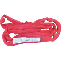 Round Slings, Red, 3" W x 6' L, 14000 lbs. Vertical Load Duraquip Inc