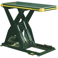 Table &eacute;l&eacute;vatrice hydraulique &agrave; ciseaux Backsaver, Acier, 24" la x 48" lo, Capacit&eacute; 4000 lb Duraquip Inc