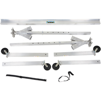 Grue mobile ajustable en aluminium, 8' lo, Capacit&eacute; 2000 lb (1 tonne) Duraquip Inc