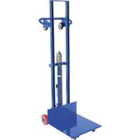 Hydraulic Platform Lift Stacker, Foot Pump Operated, 400 lbs. Capacity, 51-1/8" Max Lift Duraquip Inc