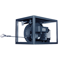 Palan &eacute;lectrique &agrave; c&acirc;ble d'acier avec enrouleur Gripwinch Duraquip Inc