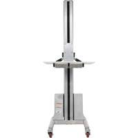 Quick Lift Stacker, Electric Operated, 175 lbs. Capacity, 57" Max Lift Duraquip Inc