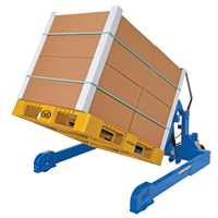 Straddled Ergonomic Tilter, 90° Tilt, 2000 lbs. Capacity, 72-13/16" L x 57-1/4" W x 29-1/4" H Duraquip Inc