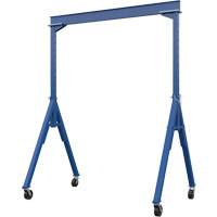Adjustable Height Gantry Crane, 10' L, 2000 lbs. (1 tons) Capacity LW330 | Duraquip Inc