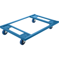 Chariots &agrave; angles droits, 24" la x 24" p x 7" h, Capacit&eacute; de 1200 lb Duraquip Inc