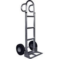 Diable d&eacute;mont&eacute;s , Prise En P, Aluminium, Hauteur de 55", Capacit&eacute; 500 lb Duraquip Inc