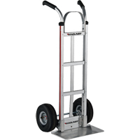Diable d&eacute;mont&eacute;s , Prise Double, Aluminium, Hauteur de 48", Capacit&eacute; 500 lb Duraquip Inc