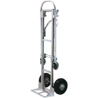 Gemini&reg; Convertible Hand Trucks, Aluminum, 1000 lbs. Capacity Duraquip Inc