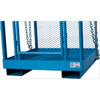 High Work Maintenance Platform, 48" W x 48" D x 72" H, 1000 lbs. Capacity, Steel Duraquip Inc