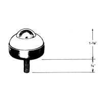 Billes de manutention en acier Duraquip Inc