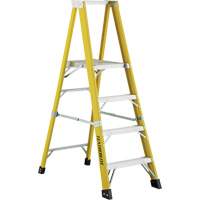 Industrial Heavy-Duty Platform Stepladders (6500 Series), 6', 300 lbs. Cap. Duraquip Inc