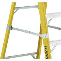 Industrial Heavy-Duty Platform Stepladders (6500 Series), 6', 300 lbs. Cap. Duraquip Inc