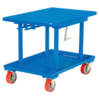 Hydraulic Lift Table, 24" L x 36" W, Steel, 2000 lbs. Capacity Duraquip Inc