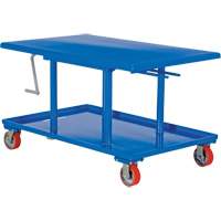 Post Lift Table, 42" L x 30" W, Steel, 2000 lbs. Capacity Duraquip Inc