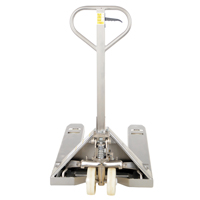 Pallet Truck, Stainless Steel, 48" L x 27" W, 5500 lbs. Capacity Duraquip Inc
