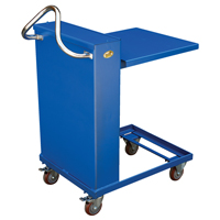 Self Elevating Tables, 20" L x 20" W, Steel, 230 lbs. Capacity Duraquip Inc